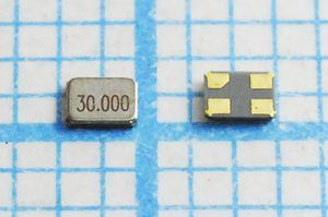 Кварцевый резонатор 30 МГц - 30000 SMD01612C4 12 10 30/-40~85C S1612 1Г STE Кварцевый резонатор 30 МГц - 30000 SMD01612C4 12 10 30/-40~85C S1612 1Г STE