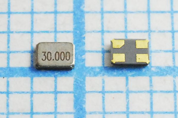 Кварцевый резонатор 25 МГц - 25000 SMD01612C4 8 10 30/-40~85C SMD1612 1Г