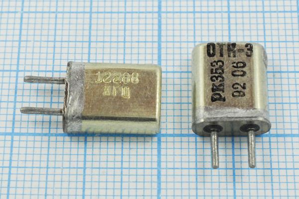 Кварцевый резонатор 12,288 МГц - 12288 HC25U S 50 100/-30~60C РК353МА-9БХ 1Г