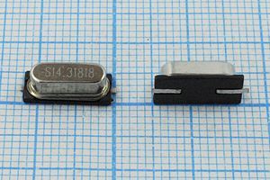 Кварцевый резонатор 14,31818 МГц - 14318,18 SMD49S4 20 30 1Г (S14.31818) Кварцевый резонатор 14,31818 МГц - 14318,18 SMD49S4 20 30 1Г (S14.31818)