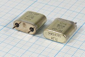 Кварцевый резонатор 2,90335 МГц - 2903,35 HC6U /-40~70C РГ07БА-6ВТ 1Г Кварцевый резонатор 2,90335 МГц - 2903,35 HC6U /-40~70C РГ07БА-6ВТ 1Г