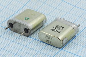 Кварцевый резонатор 3,5 МГц - 3500 HC6U РК354БА-11АЧ 1Г Кварцевый резонатор 3,5 МГц - 3500 HC6U РК354БА-11АЧ 1Г