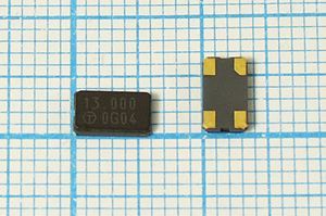 Кварцевый резонатор 13 МГц - 13000 SMD06035C4 16 20 TGX-A5 1Г Кварцевый резонатор 13 МГц - 13000 SMD06035C4 16 20 TGX-A5 1Г