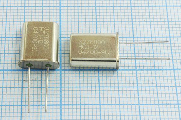 Кварцевый резонатор 3,2768 МГц - 3276,8 HC49U 12 20 50/-20~70C S[HC49U] 1Г (HCJ1