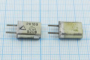 Кварцевый резонатор 10,5 МГц - 10500 HC25U S 15 40/-40~70C РК169МА-6ВТ 1Г Кварцевый резонатор 10,5 МГц - 10500 HC25U S 15 40/-40~70C РК169МА-6ВТ 1Г