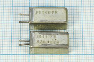 Кварцевый резонатор 0,4301 МГц - 430,1 УВ РК240УК 1Г 11x11x22