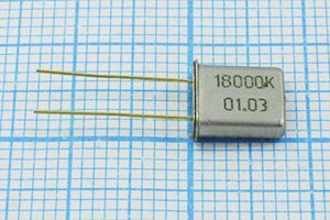 Кварцевый резонатор 18 МГц - 18000 UM1 S 15 РК45 1Г Кварцевый резонатор 18 МГц - 18000 UM1 S 15 РК45 1Г