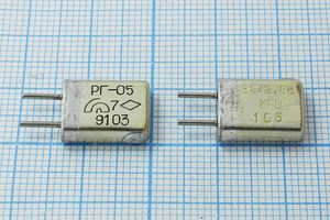 Кварцевый резонатор 5,24288 МГц - 5242,88 HC25U 15 50/-60~85C РГ05МА-14ЕТ 1Г