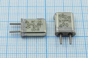 Кварцевый резонатор 5,24288 МГц - 5242,88 HC25U РГ05МА 1Г Кварцевый резонатор 5,24288 МГц - 5242,88 HC25U РГ05МА 1Г