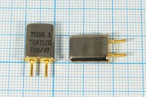 Кварцевый резонатор 11,5583 МГц - 11558,3 HC50U 32 1Г (TQX1520) Кварцевый резонатор 11,5583 МГц - 11558,3 HC50U 32 1Г (TQX1520)