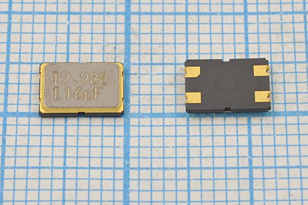 Кварцевый резонатор 12,288 МГц - 12288 SMD07050C4 16 10 30/-40~85C CXD7 1Г