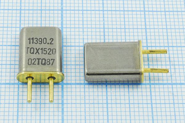 Кварцевый резонатор 11,39028 МГц - 11390,28 HC50U 32 1Г