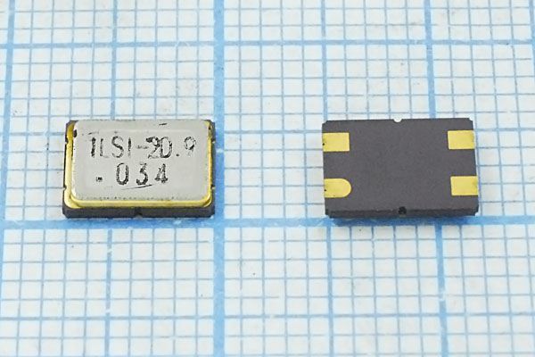 Кварцевый резонатор 20,945 МГц - 20945 SMD07050C4 18 20 ILCX04 1Г