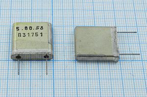 Кварцевый резонатор 2,8004 МГц - 2800,4 ПА 1Г (П317Б1)