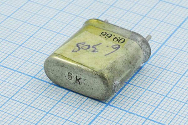 Кварцевый резонатор 6,308 МГц - 6308 HC6U БА 1Г