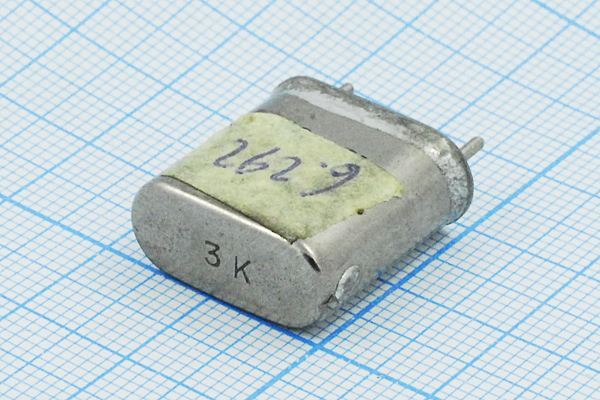 Кварцевый резонатор 6,292 МГц - 6292 HC6U БА 1Г (3К)