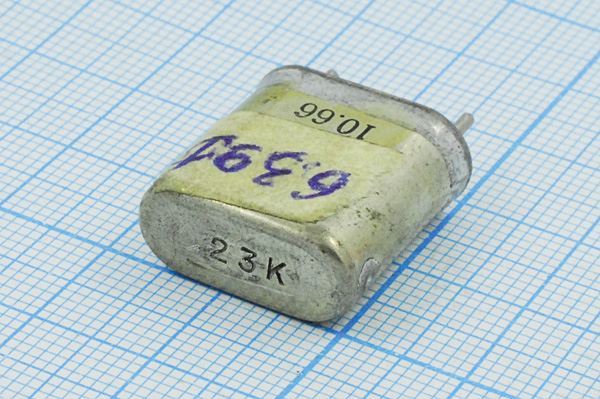 Кварцевый резонатор 6,391 МГц - 6391 HC6U БА 1Г