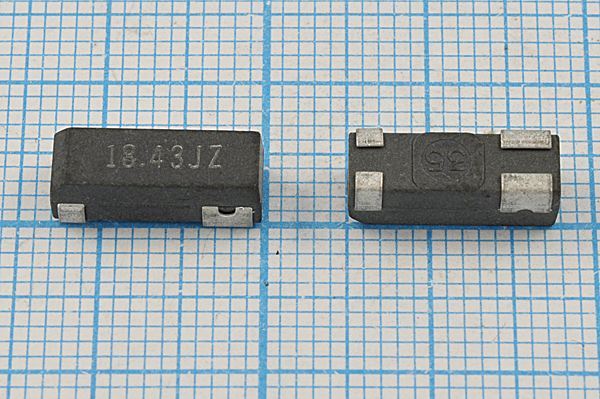Кварцевый резонатор 18,432 МГц - 18432 SMD13250P4 30 50 50/-20~70C MG3A 1Г