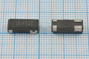 Кварцевый резонатор 18,432 МГц - 18432 SMD13250P4 30 50 50/-20~70C MG3A 1Г Кварцевый резонатор 18,432 МГц - 18432 SMD13250P4 30 50 50/-20~70C MG3A 1Г