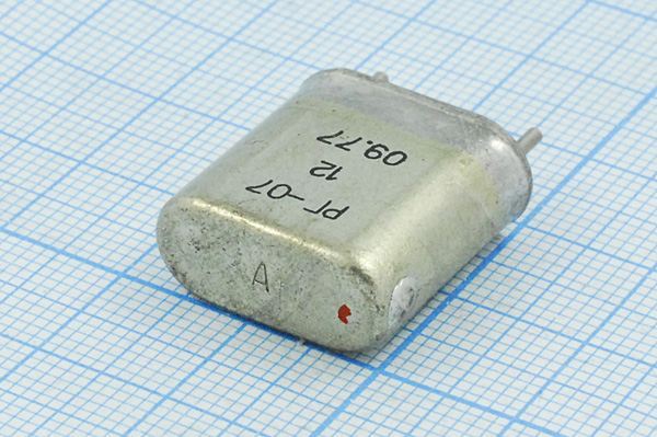 Кварцевый резонатор 7,318 МГц - 7318 HC6U РГ07БА 1Г
