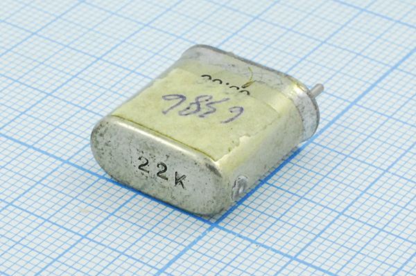 Кварцевый резонатор 6,386 МГц - 6386 HC6U БА 1Г