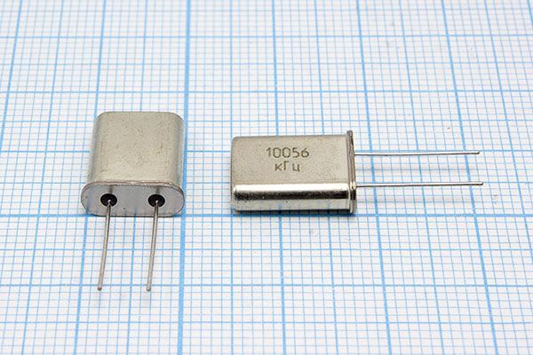 Кварцевый резонатор 10,056 МГц - 10056 HC49U S 15 30/-40~70C РПК01МД-6ВС 1Г