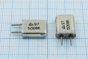 Кварцевый резонатор 5,068 МГц - 5068 HC25U МА 1Г