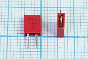 Кварцевый резонатор 0,912 МГц - 912 C05x2x06P2 ZTB912F 2P [Fa=923kHz]