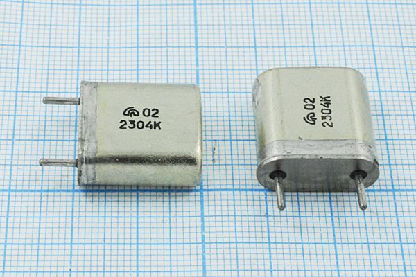 Кварцевый резонатор 2,304 МГц - 2304 HC6U БА 1Г