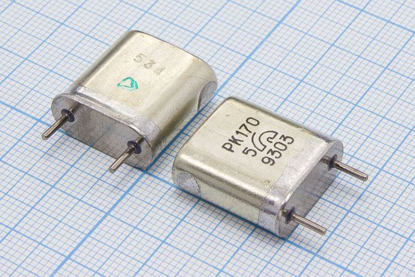 Кварцевый резонатор 1,125 МГц - 1125 HC6U S 15 50/-60~85C РК170БА-6ДУ 1Г