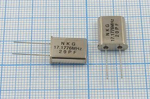 Кварцевый резонатор 17,1776 МГц - 17177,6 HC49U 20 1Г (NKG20PF) Кварцевый резонатор 17,1776 МГц - 17177,6 HC49U 20 1Г (NKG20PF)