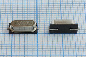 Кварцевый резонатор 16 МГц - 16000 SMD49S4 20 30 30/-20~70C 1Г Кварцевый резонатор 16 МГц - 16000 SMD49S4 20 30 30/-20~70C 1Г