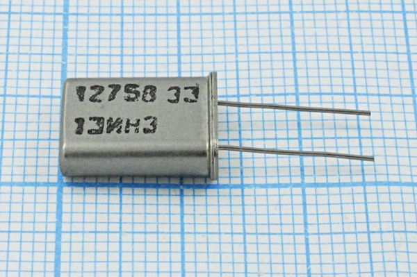 Кварцевый резонатор 12,75833 МГц - 12758,33 HC49U 16 1Г (13ИНС)