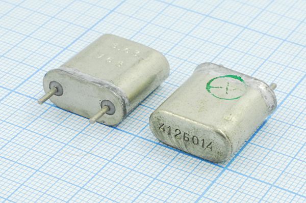 Кварцевый резонатор 2,5496 МГц - 2549,6 HC6U БА 1Г (412Б014)