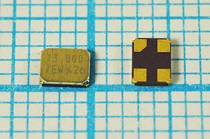 Кварцевый резонатор 13 МГц - 13000 SMD03225C4 10 10 TAS-3225A 1Г (13.000) Кварцевый резонатор 13 МГц - 13000 SMD03225C4 10 10 TAS-3225A 1Г (13.000)