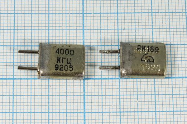 Кварцевый резонатор 4 МГц - 4000 HC25U S 15 40/-60~85C РК169МА-6ДТ 1Г