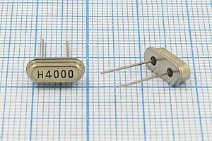 Кварцевый резонатор 4 МГц - 4000 HC49S3 16 1Г (H4000) Кварцевый резонатор 4 МГц - 4000 HC49S3 16 1Г (H4000)
