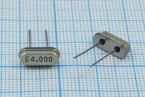 Кварцевый резонатор 4 МГц - 4000 HC49S3 16 1Г (E4.000) Кварцевый резонатор 4 МГц - 4000 HC49S3 16 1Г (E4.000)