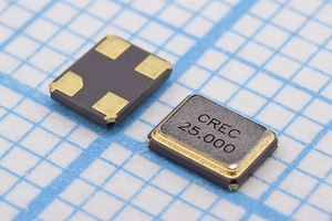 Кварцевый резонатор 25 МГц - 25000 SMD03225C4 12 30 30/-20~85C XMD 1Г CREC Кварцевый резонатор 25 МГц - 25000 SMD03225C4 12 30 30/-20~85C XMD 1Г CREC