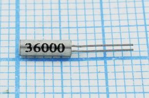 Кварцевый резонатор 0,036 МГц - 36 02x06 12,5 20 JU26 1Г (36000) Кварцевый резонатор 0,036 МГц - 36 02x06 12,5 20 JU26 1Г (36000)