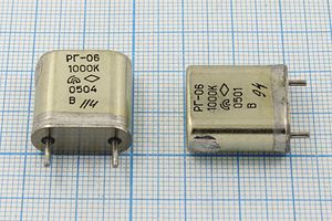Кварцевый резонатор 1 МГц - 1000 HC6U S 15 50/-60~85C РГ06БА-6ДУ 1Г Rs300 О Кварцевый резонатор 1 МГц - 1000 HC6U S 15 50/-60~85C РГ06БА-6ДУ 1Г Rs300 О