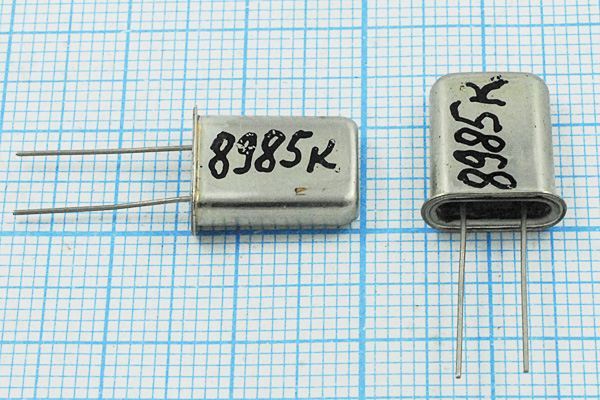 Кварцевый резонатор 8,985 МГц - 8985 HC43U S МД ХСР 1Г