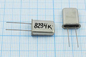 Кварцевый резонатор 8,234 МГц - 8234 HC43U S МД ХСР 1Г