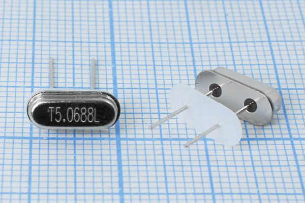 Кварцевый резонатор 5,0688 МГц - 5068,8 HC49S3 16 20 20/-20~70C S[FT] 1Г +IS
