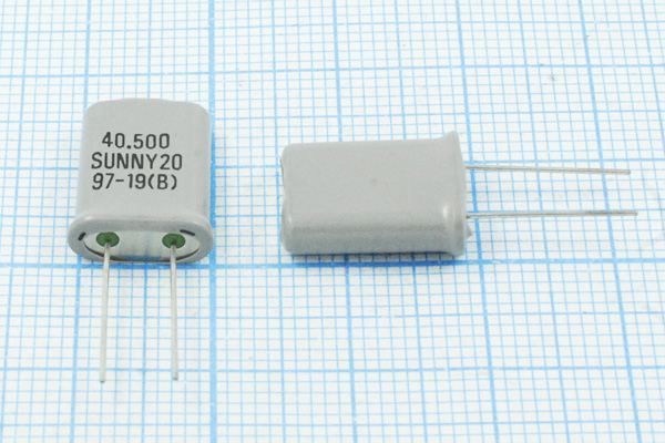 Кварцевый резонатор 40,5 МГц - 40500 HC49U 20 SA[SUNNY] 3Г (SUNNY)