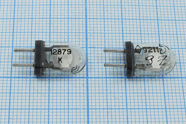 Кварцевый резонатор 12,8791 МГц - 12879,1 КА 5 10/-10~60C К1-4АМ 1Г