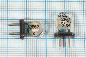 Кварцевый резонатор 12,8625 МГц - 12862,5 КА 5 10/-10~60C К1-4АМ 1Г