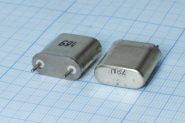 Кварцевый резонатор 7,182 МГц - 7182 HC6U БА 1Г (7182)