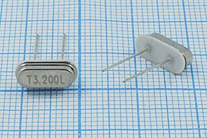 Кварцевый резонатор 3,2 МГц - 3200 HC49S3 16 20 20/-20~70C S[FT] +IS (T3.200L