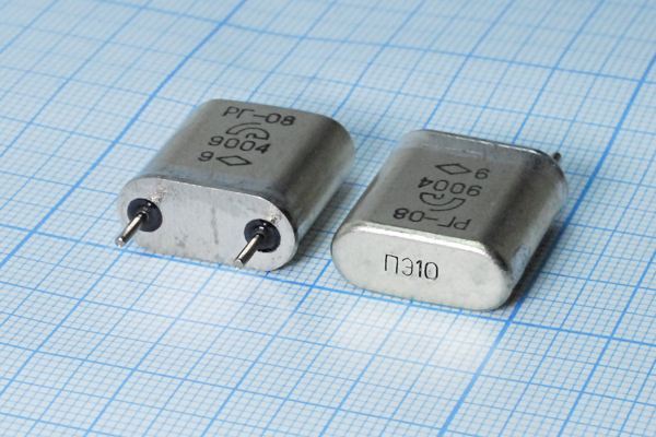 Кварцевый резонатор 10,106 МГц - 10106 HC6U РГ08БА 1Г (ПЭ10)